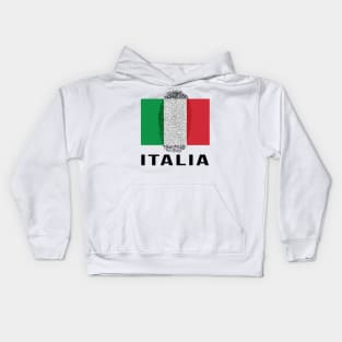 Italy Flag DNA Kids Hoodie